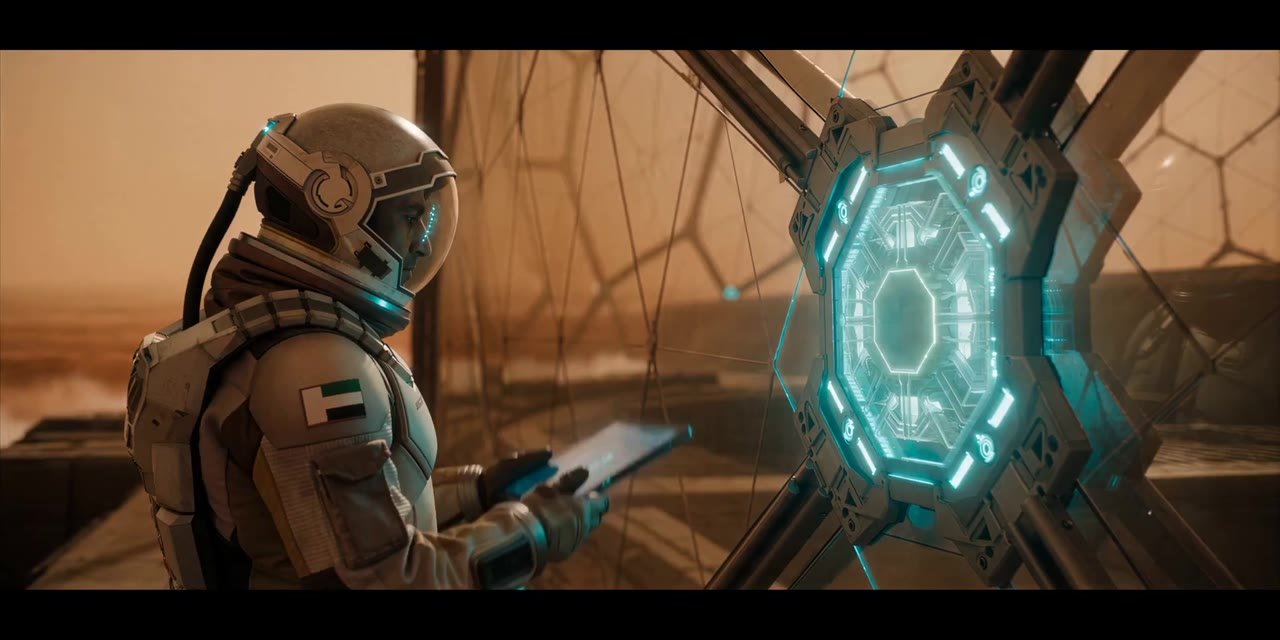 Engineer inspecting a dome panel